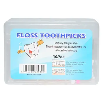 Floss Toothpicks 30 Pieces