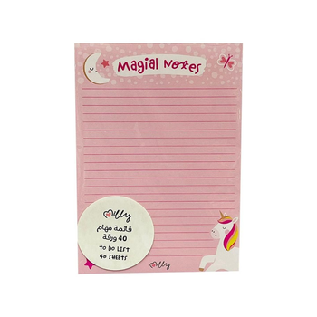 ليليز مفكرة اليونيكورن اي 6 1قطعة