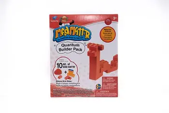 ماد ماتر كوانتوم لعبة صانع الطوب للبناء 10 أوقية احمر 1قطعة