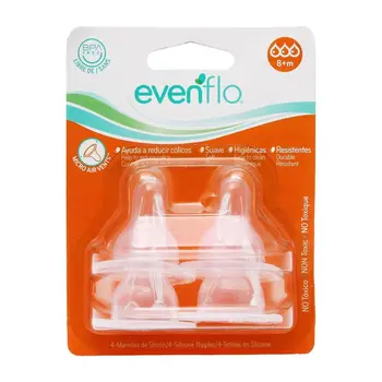 ايفينفلو حلمة رضاعة للاطفال 4قطع