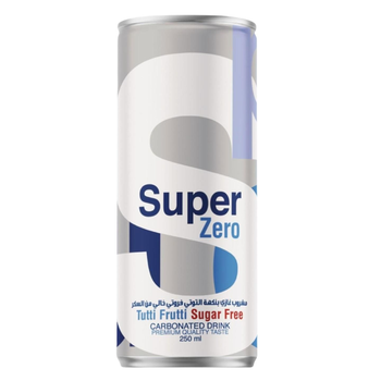 Super Zero Tutti Frutti Sugar-Free Drink 250ml