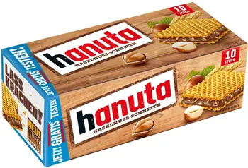 Hanuta Hazelnut Wafer Pack 10x220g