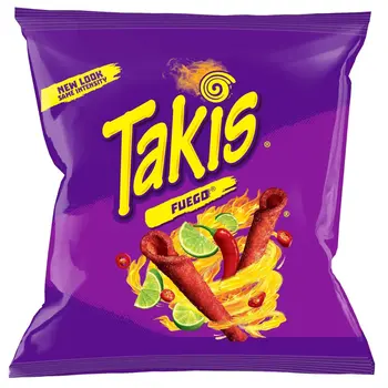 Takis Fuego Pepper Lime Snacks 28g