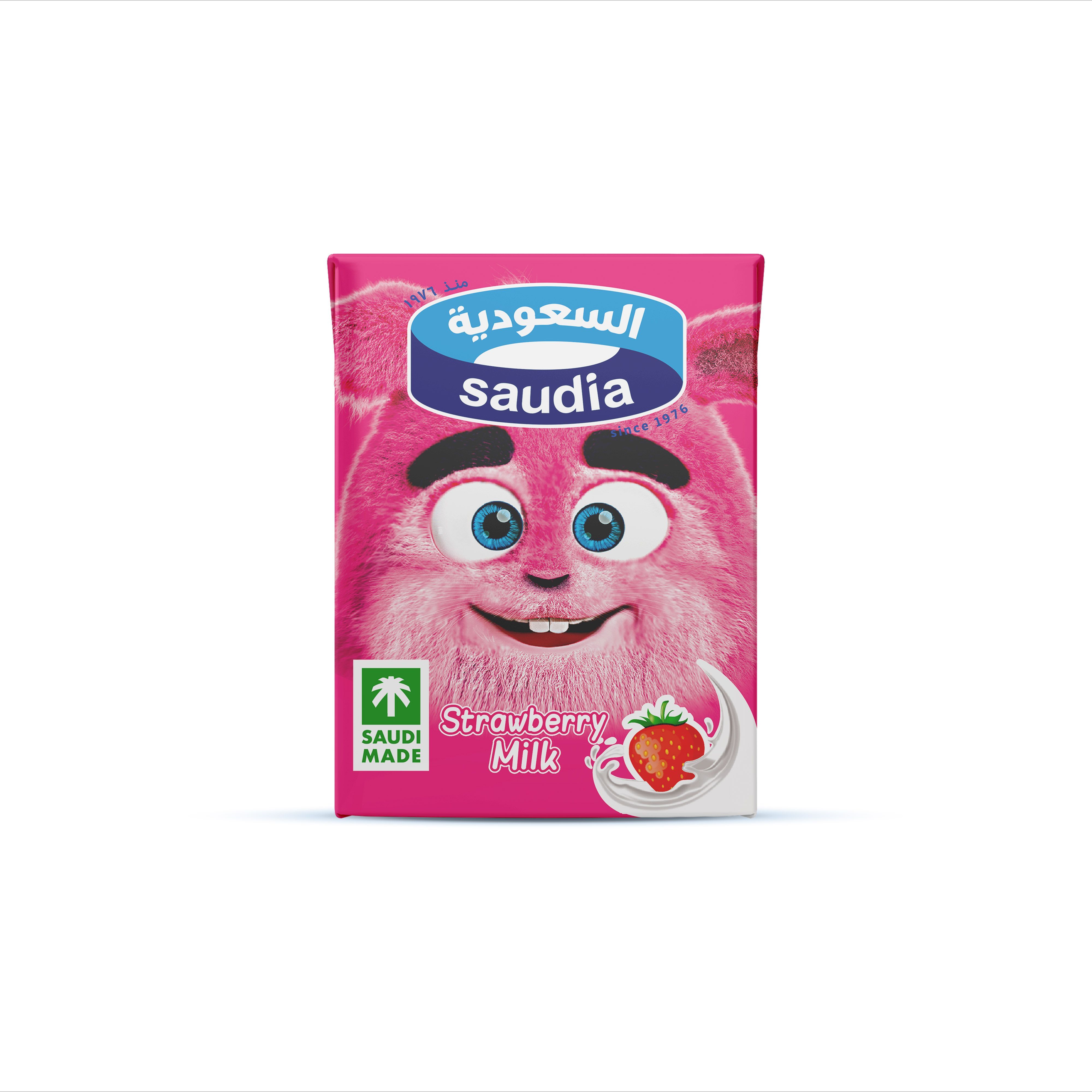 Saudia Strawberry Milk 200Ml