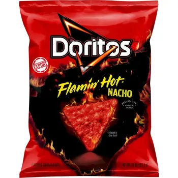 Doritos Flamin Hot Nacho Tortilla Chips 311.8g