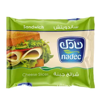 Nadec Cheese Slices Sandwich 10x200g
