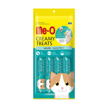 Me-O Bonito Creamy Treats Cat Snacks 4x15g