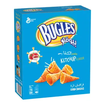 Bugles Ketchup Corn Snacks 12x15g