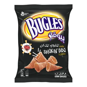 بيوقلز وجبة الذر الخفيفة بنكهة الشواء 30جرام