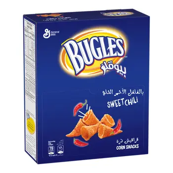 بيوقلز قراقيش ذره بالفلفل الاحمر الحلو 12×18جرام