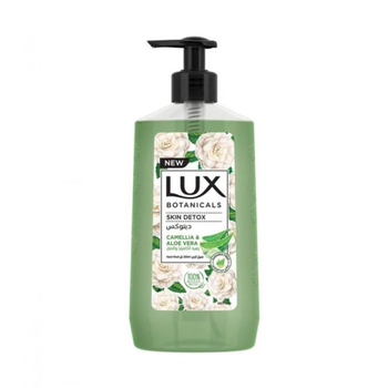 LUX  غسول يدين معطر طبيعي من لوكس، لكل أنواع البشرة، بزهرة الكاميليا والصبار، خصائص صحية للنظافة وفعالة في غسل الجراثيم، ٢٥٠مل
