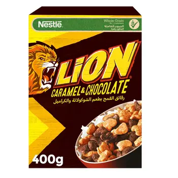 Nestle Lion Caramel & Chocolate Cereal 400g