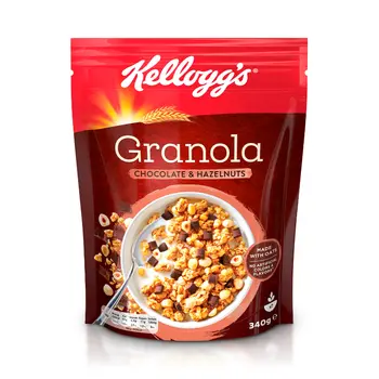 Kellogg's Chocolate & Hazelnut Granola 340g