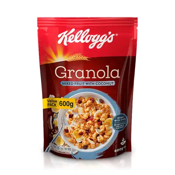 Kellogg's Mixed Fruit Coconut Granola 600g