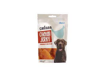 Klybeck Caviara Chicken Jerky Dog Treats 80g