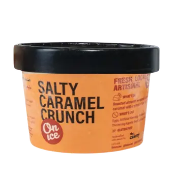 اون ايس كراميل مالح مقرمش ايس كريم 125مل