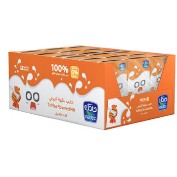 Nadec Toffee Flavored Milk 18x125ml