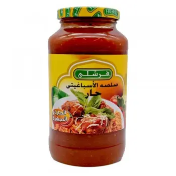 فرشلي صلصة الاسباغيتي حارة ومبهره 24 أونص