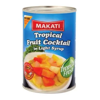 مكاتي فواكه مشكلة تروبيكال في شراب خفيف 425 جرام