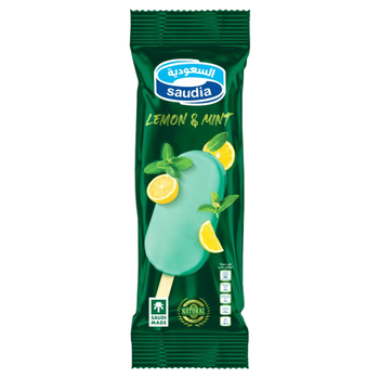 السعودية ايس كريم ليمون و نعناع 80مل