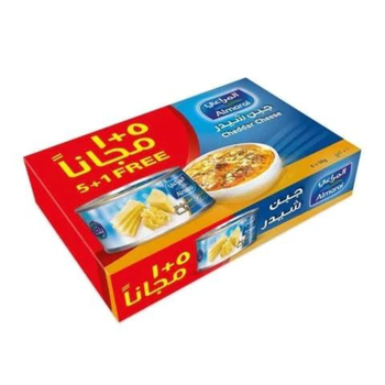 Almarai Cheddar Cheese 6x56g