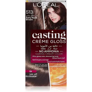 L'Oreal Casting Crème Gloss Ashy Nude Brown Hair Color