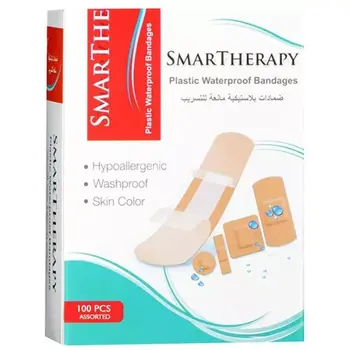 Smartherapy Skin Color Plastic Bandages 100 Pieces