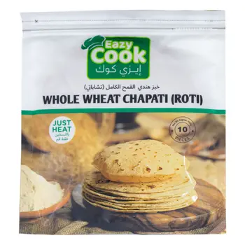 Eazy Cook Whole Wheat Chapathi 10x10 pcs