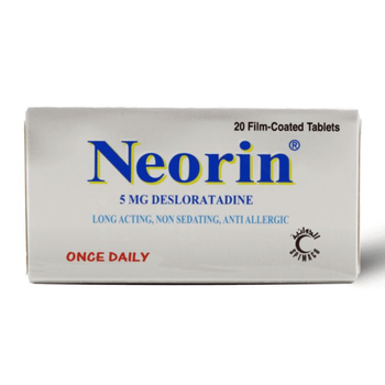 Neorin Desloratadine Tablets 5mg 20 Count