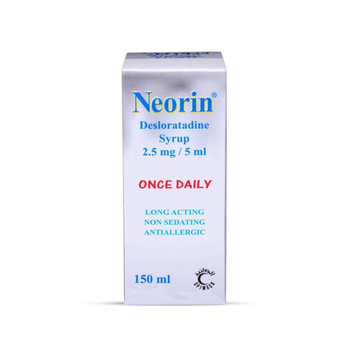 Neorin Desloratadine Antiallergic Syrup 150ml