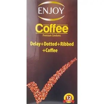 Enjoy Coffee Premium Condoms 12 Pcs