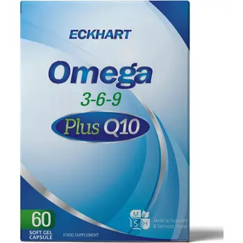 ECKHART Omega 3-6-9 Plus Q10 Capsules 60 Count