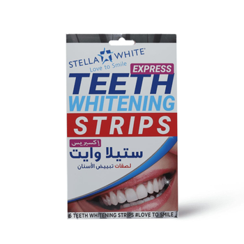 Stella White Express Teeth Whitening Strips 6 Pieces