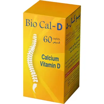 Bio Cal-D Calcium Vitamin D Caplets 60 Count