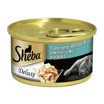 شيبا تونه وسمك ابيض 85جرام