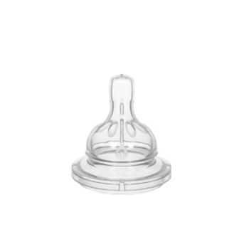 Wee Baby Clear Wide Neck Nipple 6-18 Months