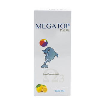 Megatop Natural Lemon Fish Oil 125ml