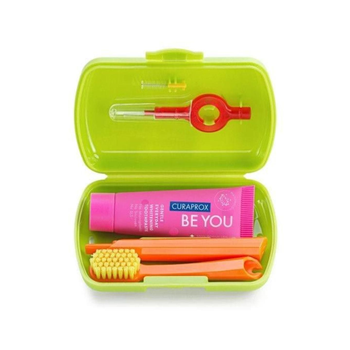 كيورابروكس مجموعة سفر لون اخضر 1صندوق