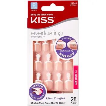 كيس EFP01 أظافر صناعية وردي 1قطعة