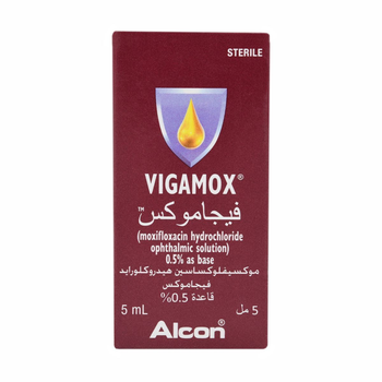 Alcon Vigamox Ophthalmic Solution 5Ml