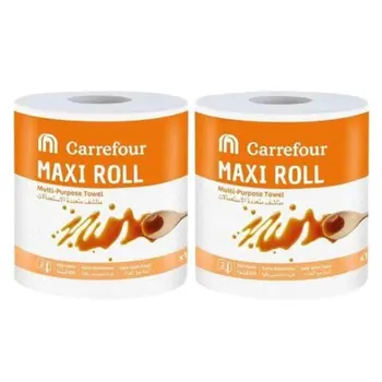 كارفور ماكسي رول 500 ورقة 115متر 2قطعه