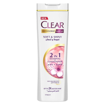 Clear Soft & Shiny 2-in-1 Anti-Dandruff Shampoo 200ml