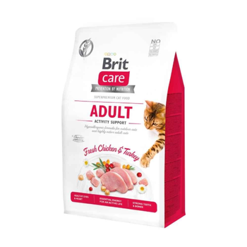 Brit Care Chicken & Turkey Adult Cat Food 400g