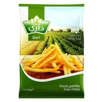 داري بطاطس فرنسية رفيعة 1كيلو