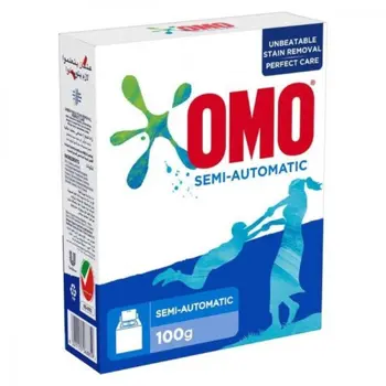 أومو مسحوق غسيل نصف أوتوماتيك 100جرام