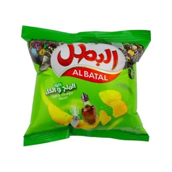 Al Batal Salt & Vinegar Potato Chips 12g