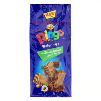 تي شوب رينجو ويفر بكريمة البندق 40جرام