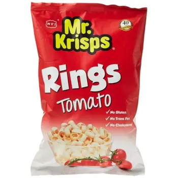 Mr. Krisps Tomato Potato Rings 80g