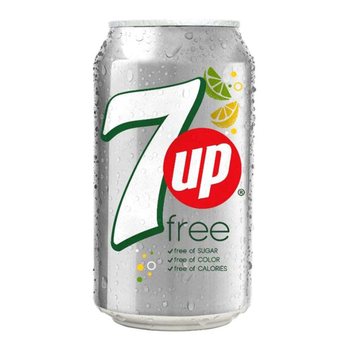 7 Up Free Can 360Ml