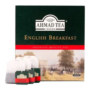 Ahmad Tea English Breakfast Tea Bags 100 Pieces